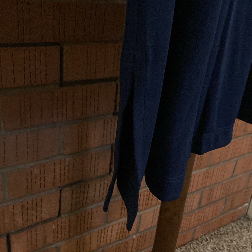 Lands’ End “Deep Sea” Matte Jersey cardigan. - Picture 4 of 8